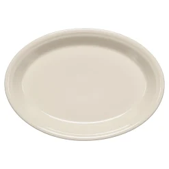 Linen 13 5/8 Inch Large Oval Serving Platter