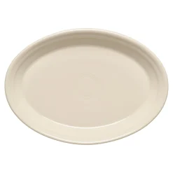 Linen 9 5/8 Inch Small Oval Serving Platter