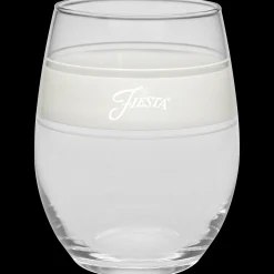 Linen 15 oz. Frame Stemless Glass – Set of 4