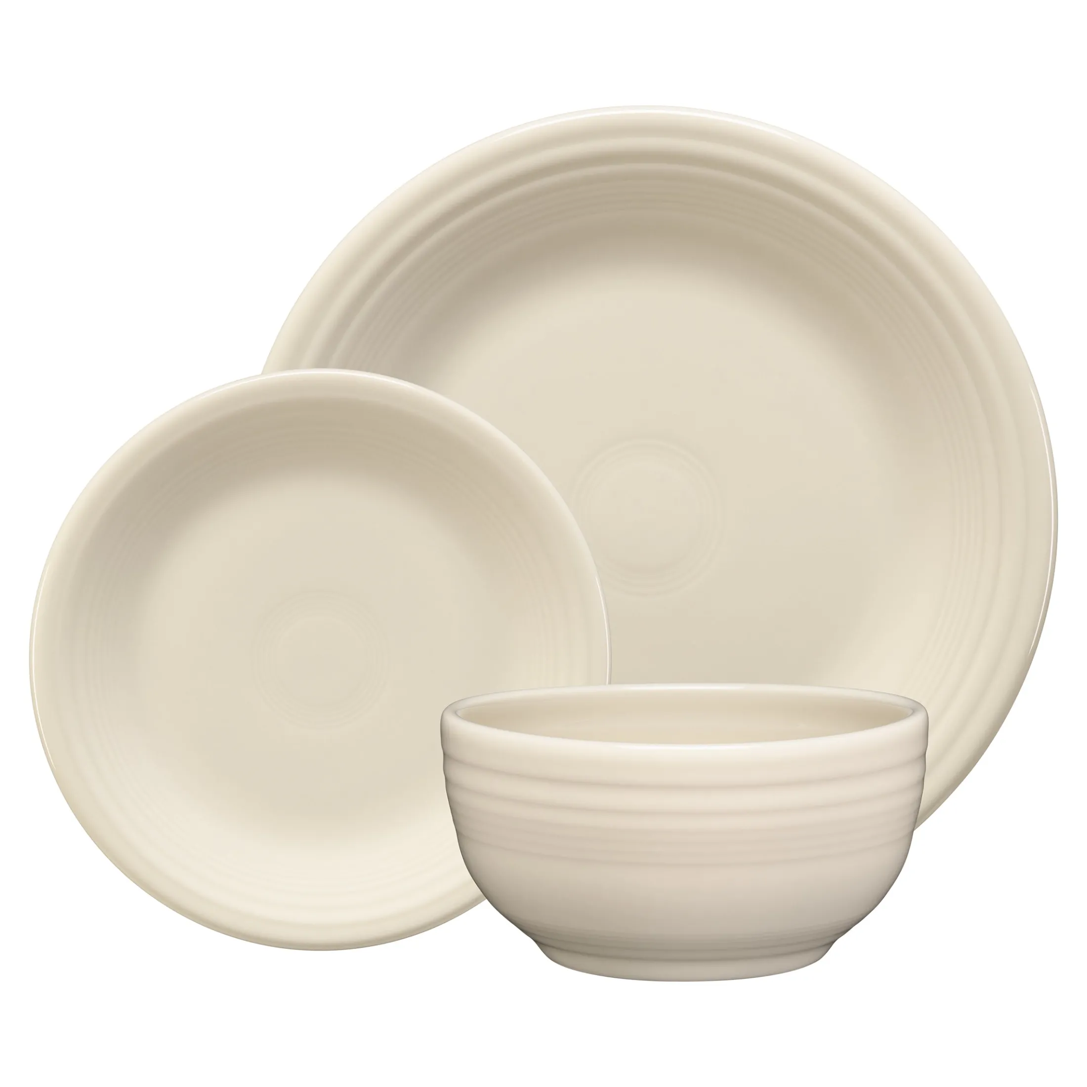 Linen Classic Bistro 3-Piece Place Setting, Service for 1
