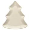 Linen Tree Shaped Plate 10 1/8 Inch