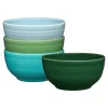 Mixed Aegean Bistro Coupe 5 1/2 Inch Cereal Bowl 22 oz, Set of 4