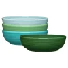 Mixed Aegean Coupe 6 3/4 Inch Salad Bowl 24 OZ, Set of 4