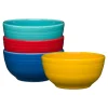 Mixed Vibrant Bistro Coupe 5 1/2 Inch Cereal Bowl 22 oz, Set of 4