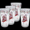 Nutcracker The Ballerina 16 oz. Cooler Glass - Set of 4
