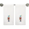 Nutcracker The Guardian Embroidered Hand Towel Set of 2