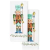 Nutcracker The Guardian Holiday Holly Sprig Kitchen Towel Set