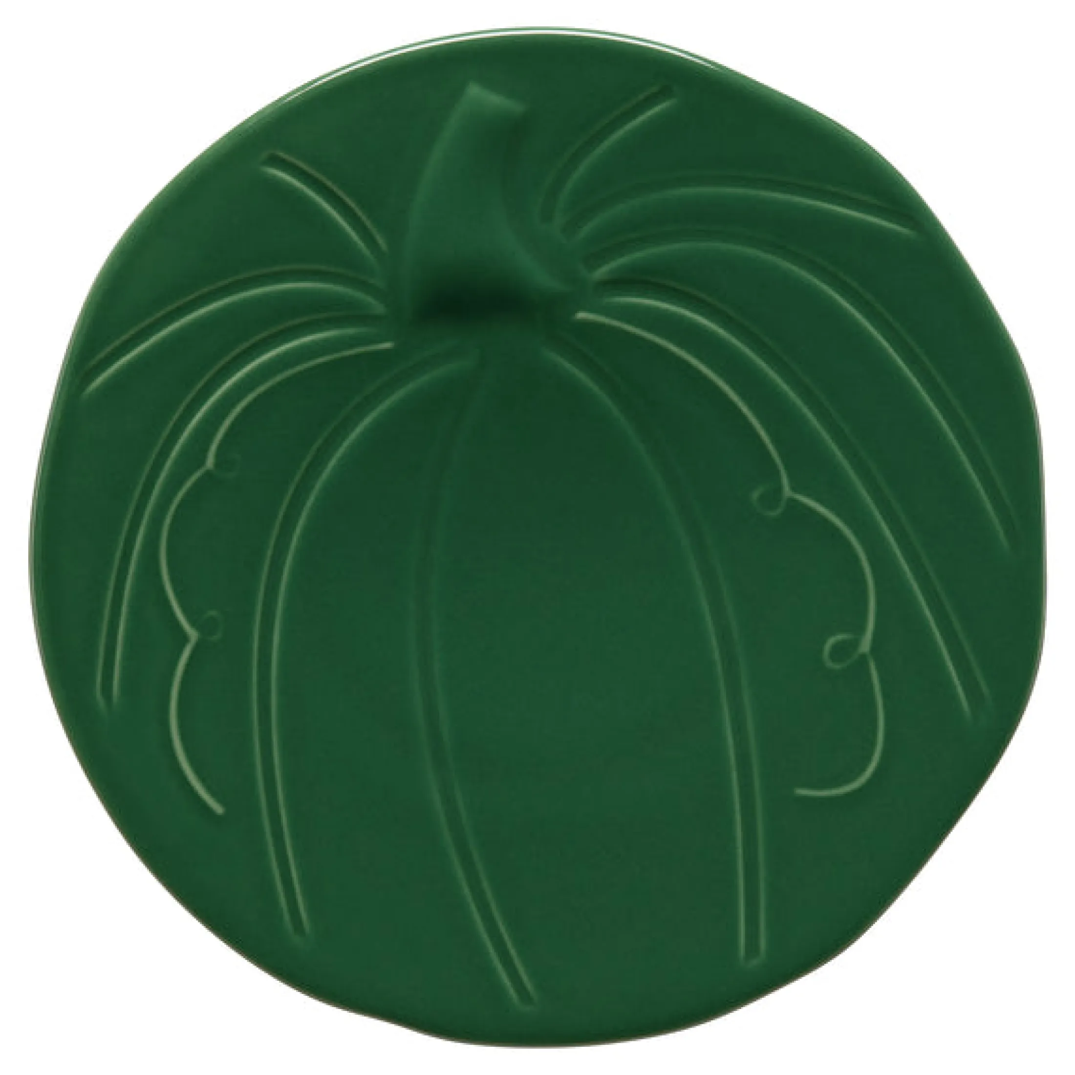Pumpkin Shaped Plate 8 1/2 Inch