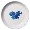 Retired Coastal Fish Coupe 8 1/2 Inch Luncheon Bowl 26 OZ