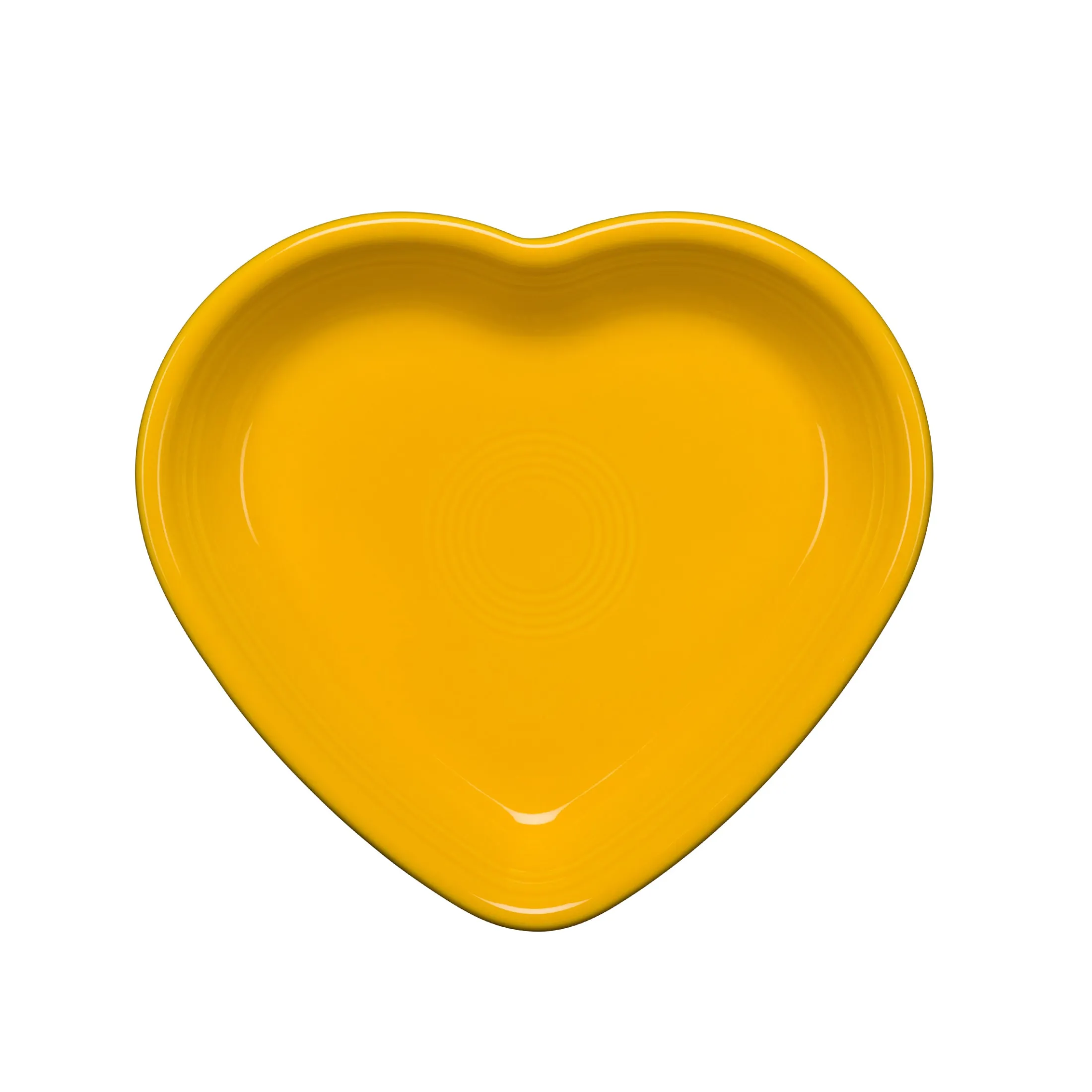 Retired Fiesta 7 1/2 Inch Medium Heart Shaped Bowl 17 OZ