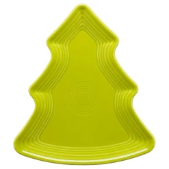 Retired Fiesta Tree Shaped Plate 10 1/8 Inch