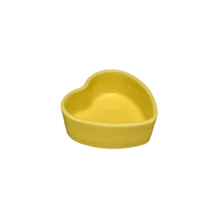 Retired Heart Shaped Ramekin 4 1/2 Inch