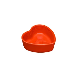 Retired Heart Shaped Ramekin 4 1/2 Inch