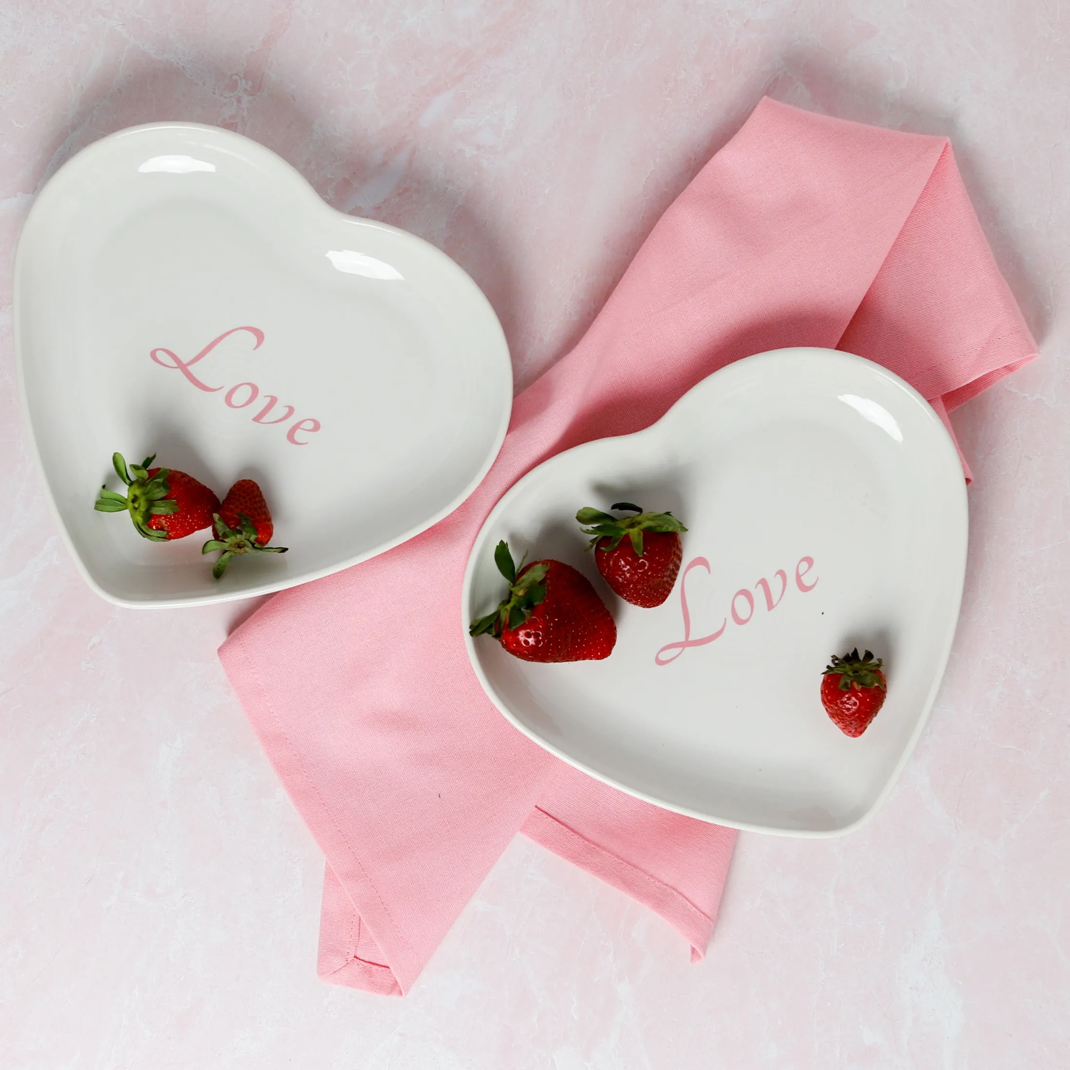 Retired Love 9 Inch Heart Shaped Plate