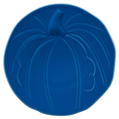 Retired Pumpkin Shaped Plate 8 1/2 Inch