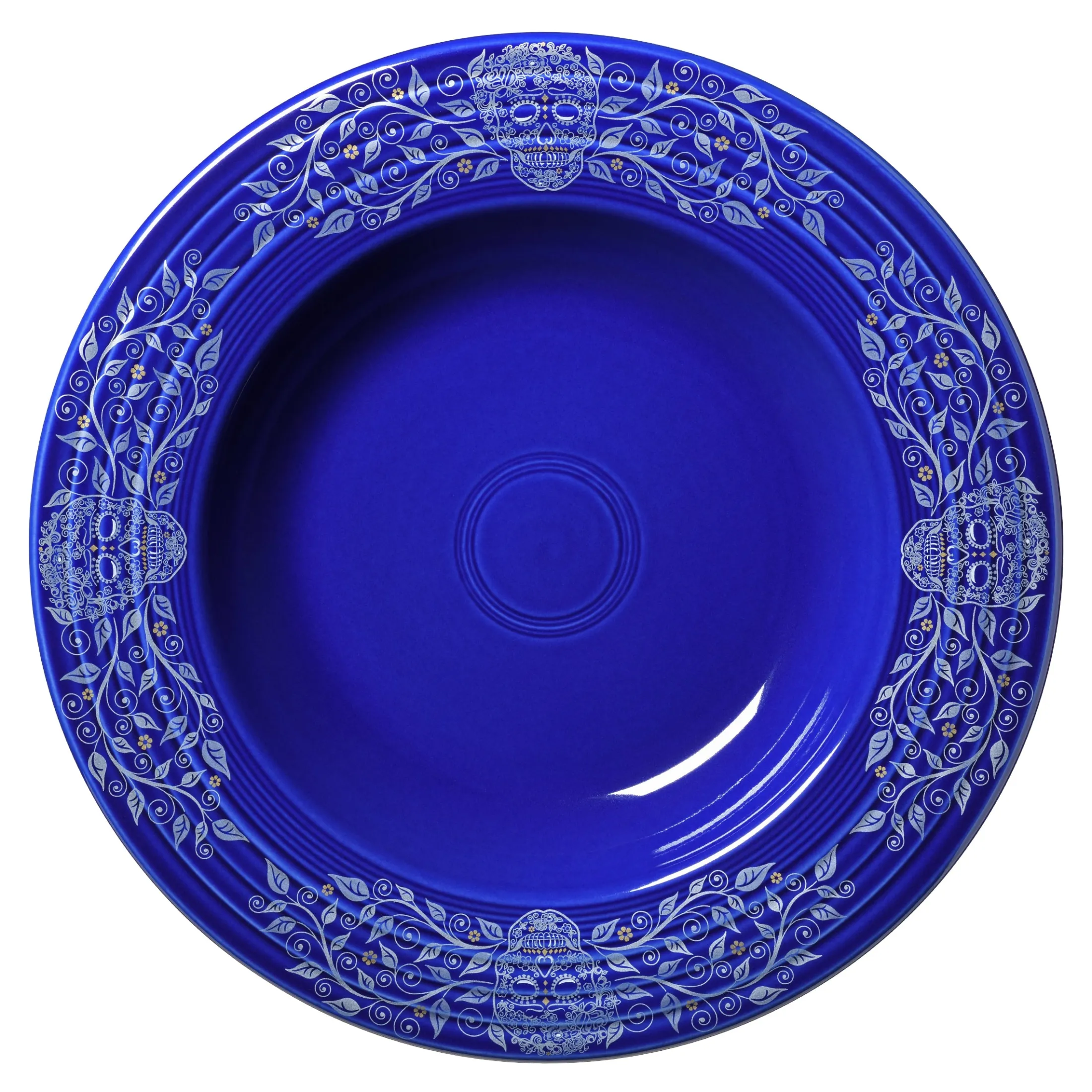 Retired SKULL AND VINE TWILIGHT Pasta Bowl