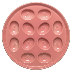 Round Egg Serving Platter 11 1/4 Inch