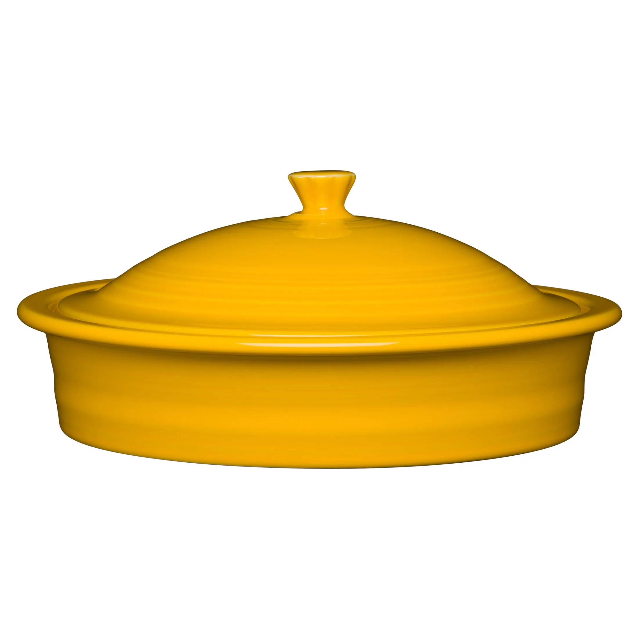 Small 10 Inch Round Covered Casserole 1.4 Quart
