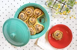 Small 10 Inch Round Covered Casserole 1.4 Quart