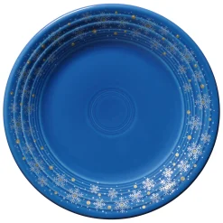 Snowflake Classic Rim 9 Inch Luncheon Plate