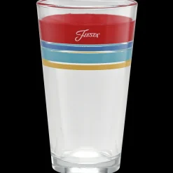 Vibrant 16 oz. Edgeline Cooler Glass - Set of 4