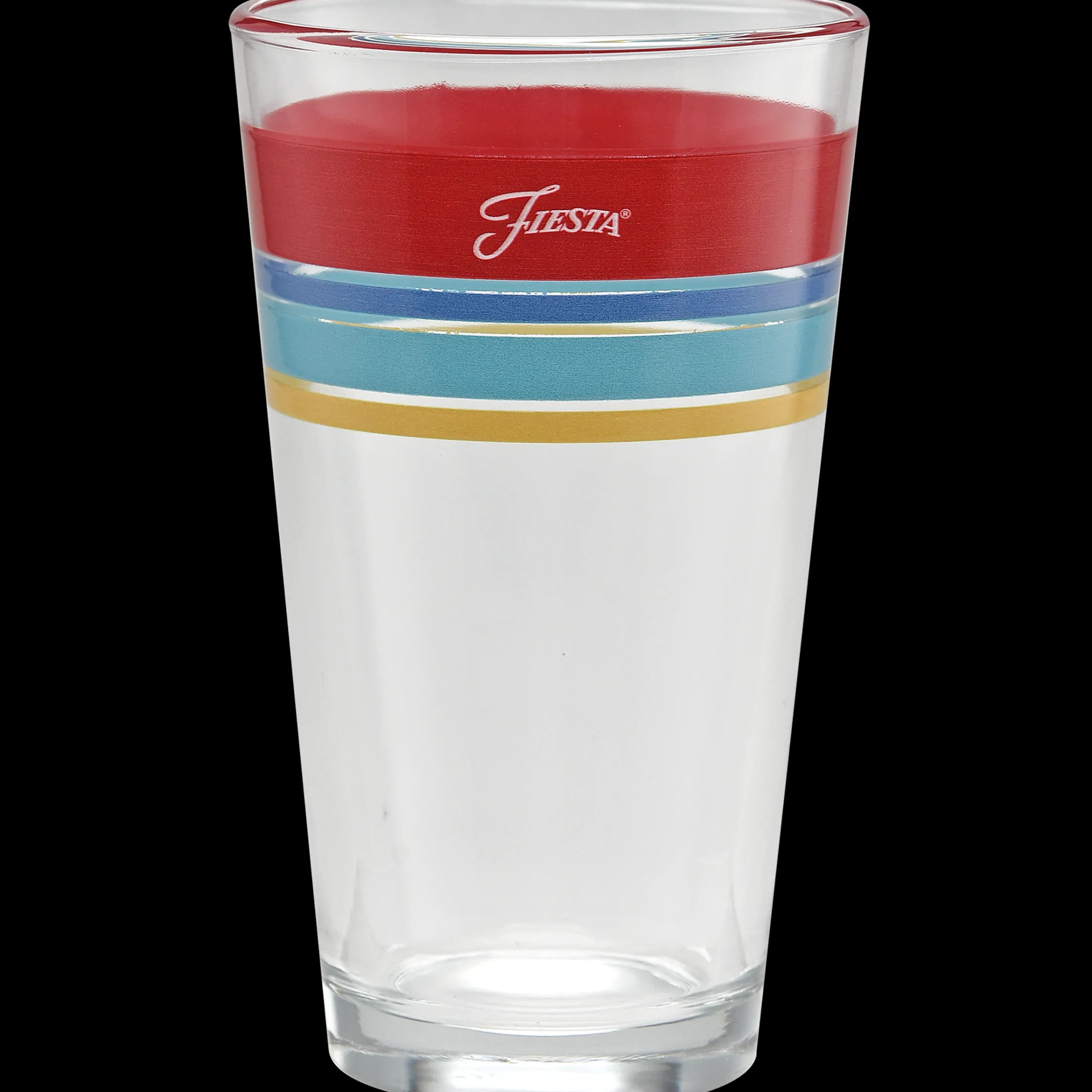 Vibrant 16 oz. Edgeline Cooler Glass - Set of 4