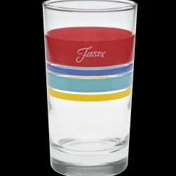 Vibrant 7 oz. Edgeline Juice Glass, Set of 4