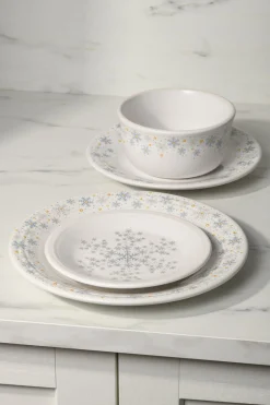 White Snowflake All-Purpose 6 Inch Gusto Bowl 28 OZ